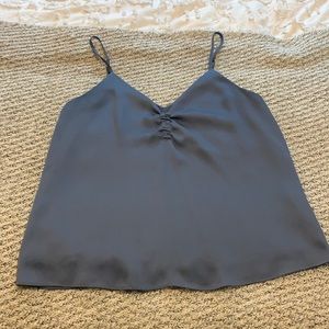 Cinched v-neck cami/tank